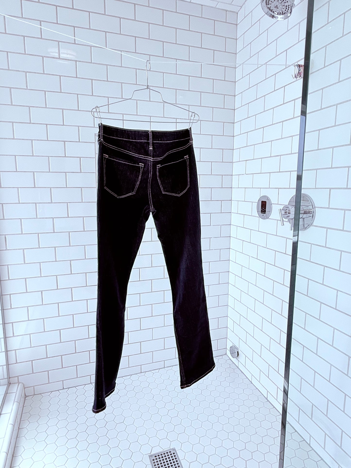 Black Freeze | Black Denim and Cotton