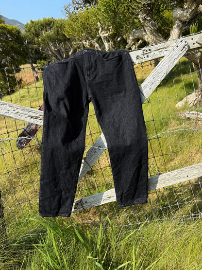 Black Freeze | Black Denim and Cotton